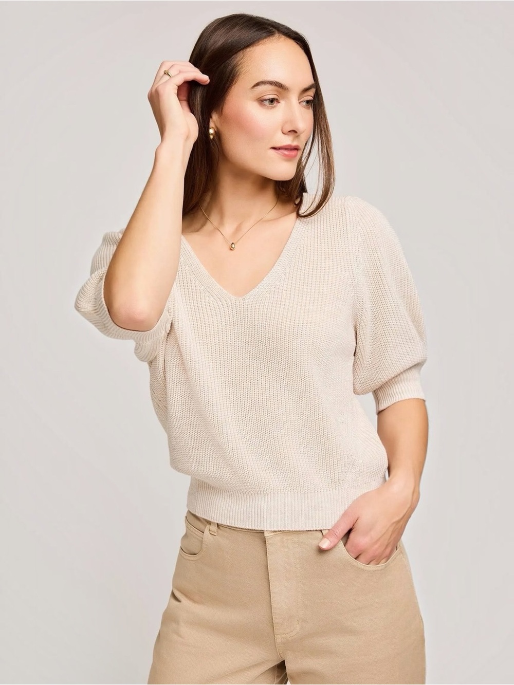 New! GENTLE FAWN • Pheobe Sweater in Oat